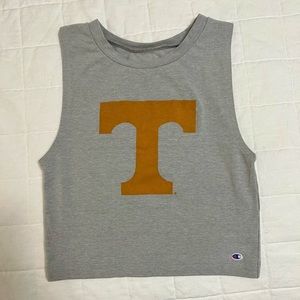Champion Tennessee Volunteers Cropped Tank
